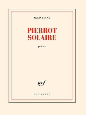 cover image of Pierrot solaire
